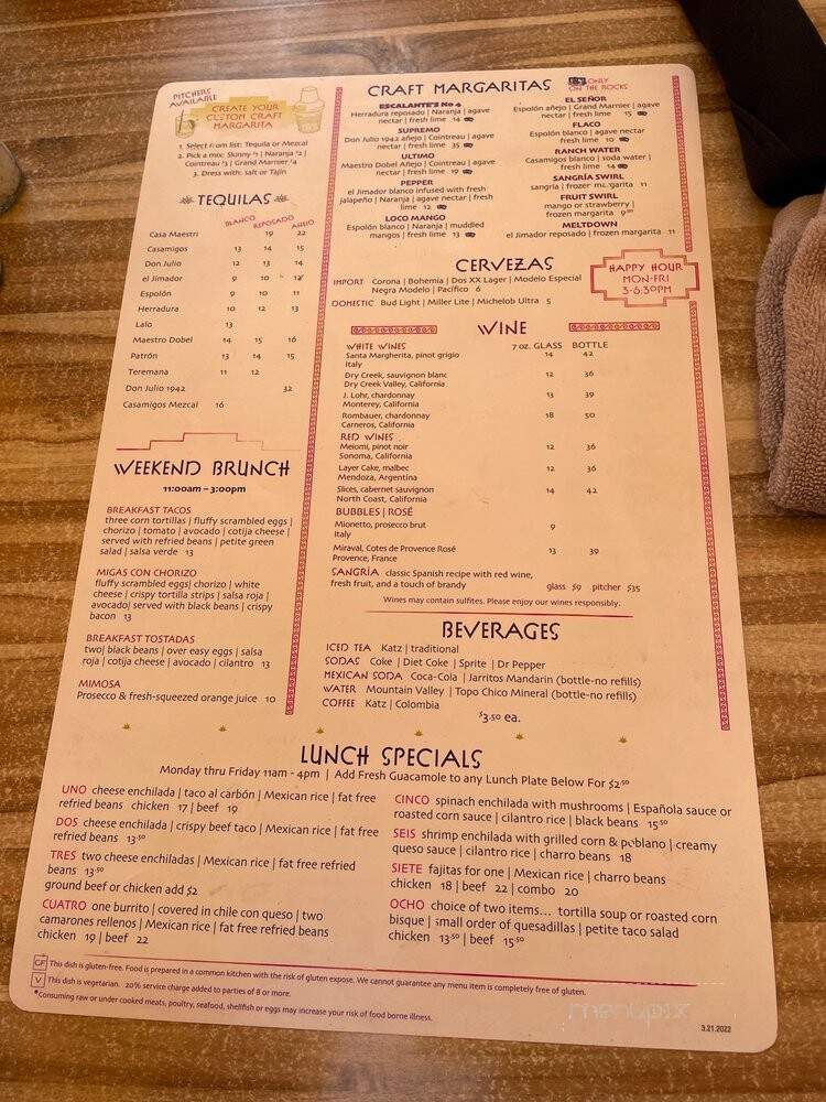 Escalante's - The Woodlands, TX