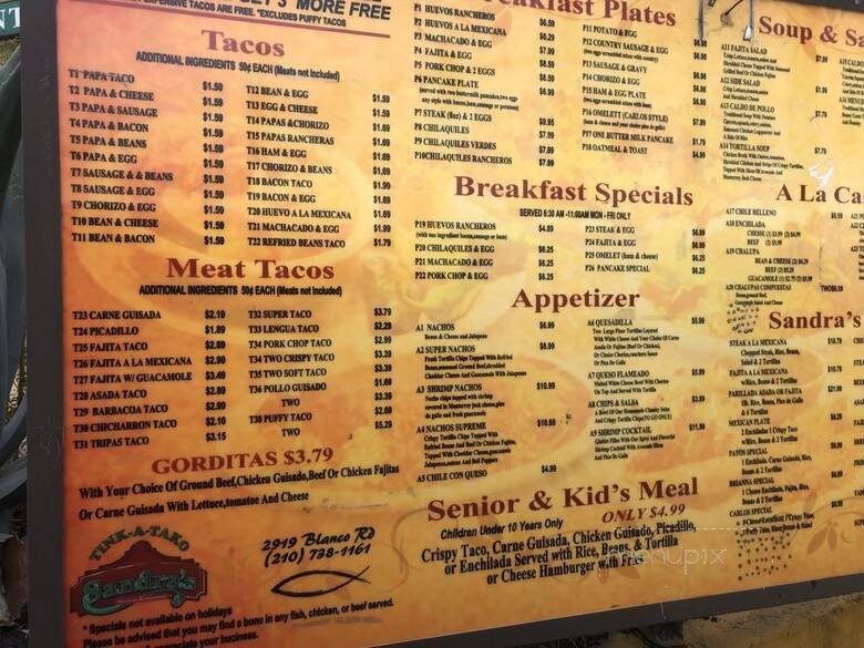 Tink-A-Tako Mexican Food - San Antonio, TX