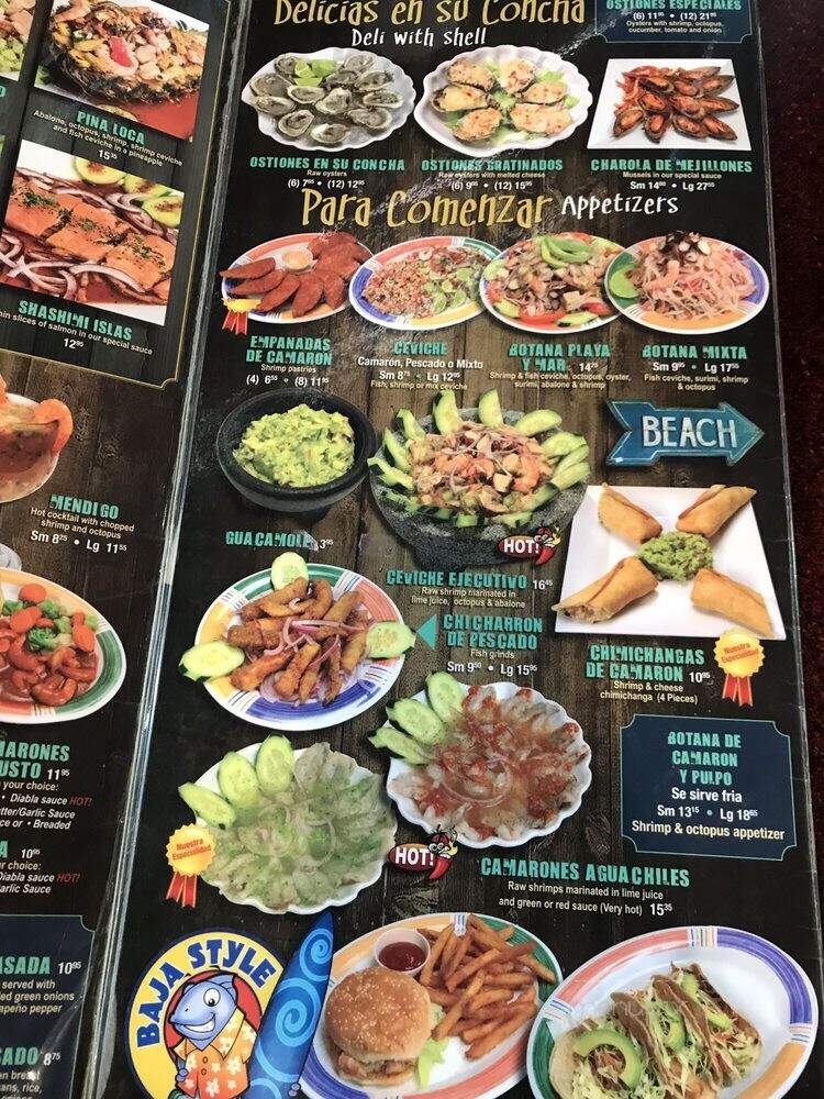Las Islas Marias - San Antonio, TX menu_pic
