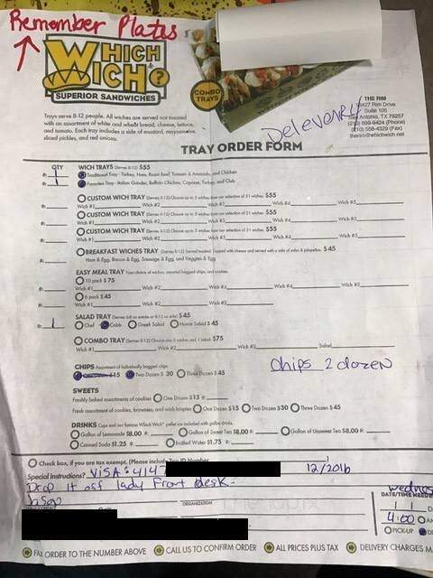 Which Wich - San Antonio, TX menu_pic