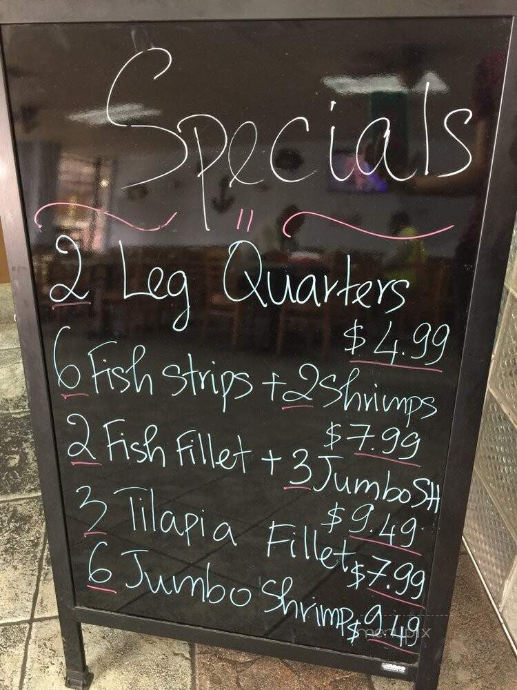 TJ's Seafood - Austin, TX menu_pic