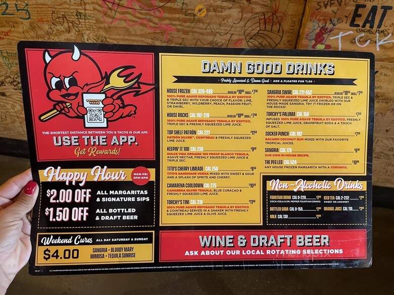 Torchy's - Lubbock, TX menu_pic