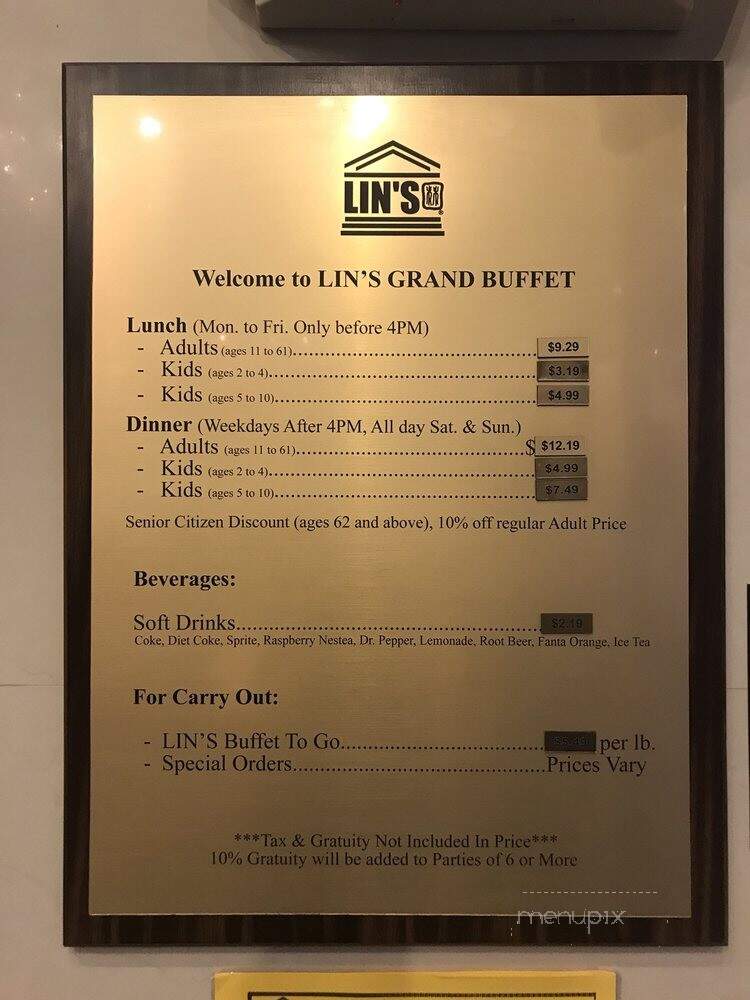 Lin's Buffet & Grill - El Paso, TX