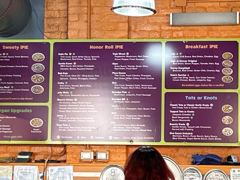 Infinitus Pie-iPIE - Denver, CO menu_pic