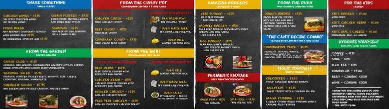 Jozi's Kitchen & Shebeen - Denver, CO menu_pic