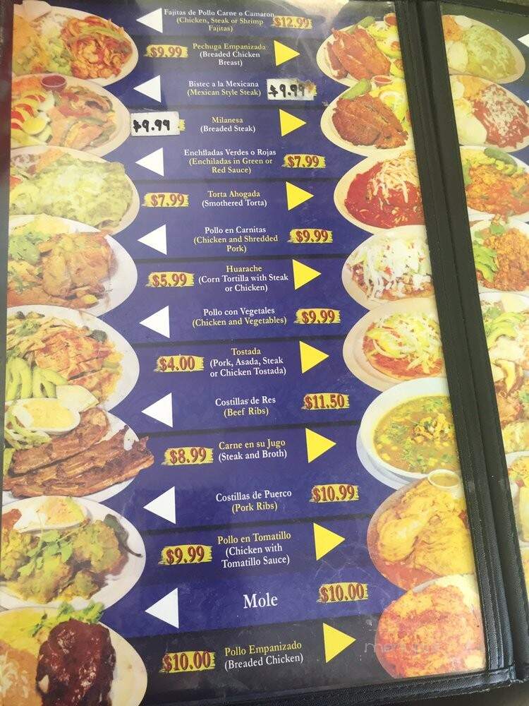 Siete Salsas - Denver, CO menu_pic