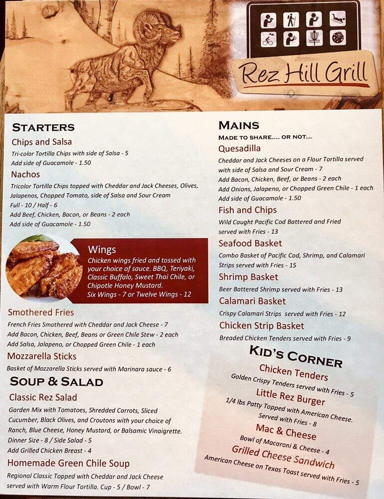 The Rez Hill Grill - Pagosa Springs, CO