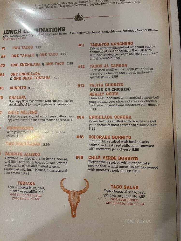 El Caporal - Pocatello, ID menu_pic