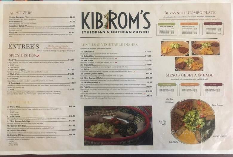 Kibrom's Restaurant - Boise, ID