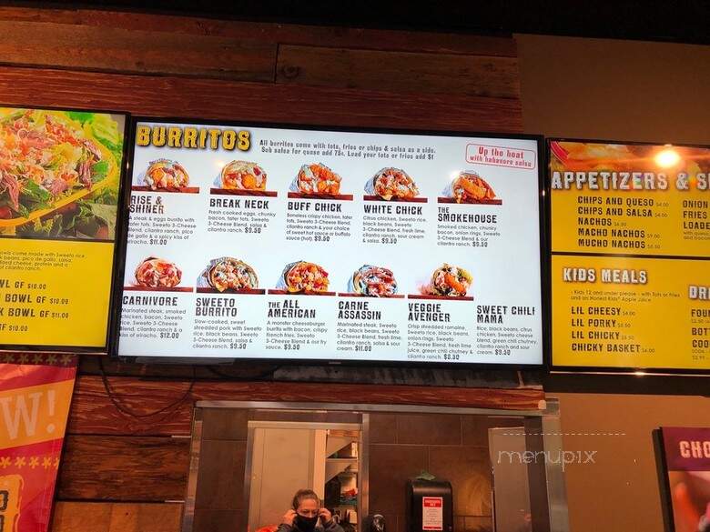 Sweeto Burrito - Spokane Valley, WA menu_pic