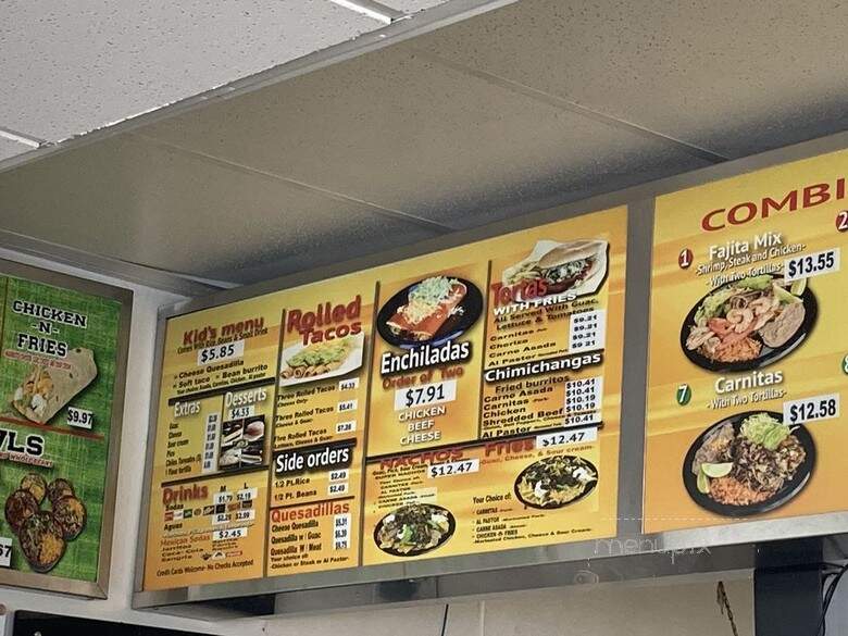 Rancheritos Mexican Food - Clearfield, UT menu_pic
