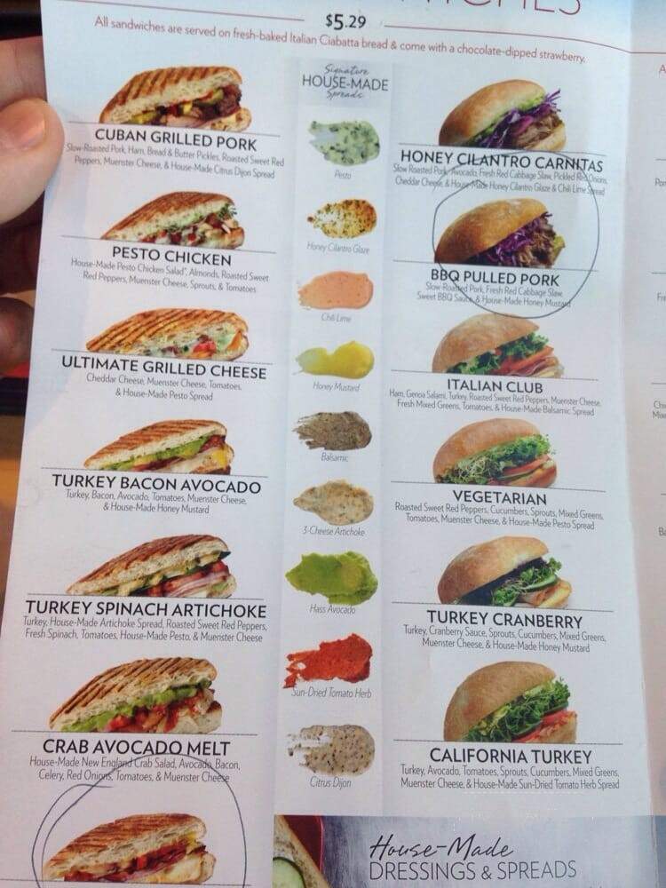 Cafe Zupas - West Valley City, UT menu_pic