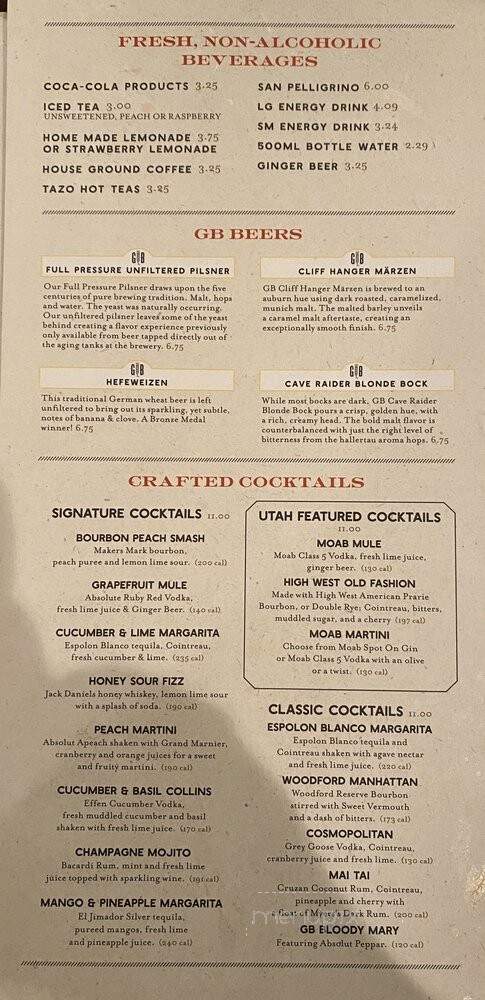 Gordon Biersch - Westpointe, UT menu_pic
