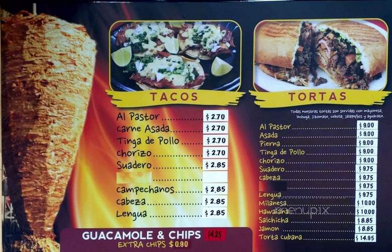 Tortas Y Jugos El Morelense - Salt Lake City, UT menu_pic