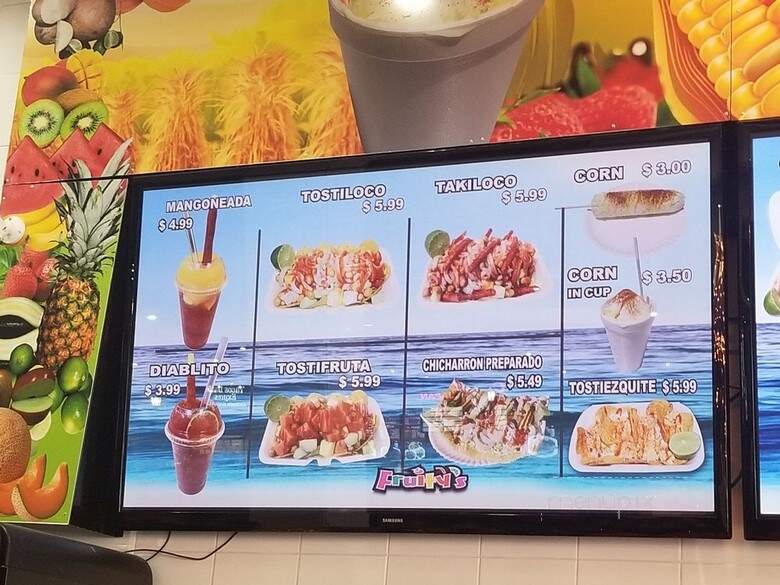 Fruity's - Salt Lake City, UT menu_pic