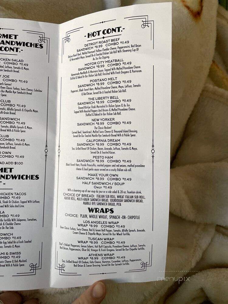 City Market Deli - Scottsdale, AZ menu_pic