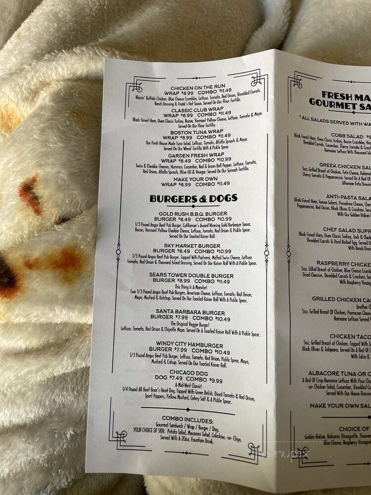 City Market Deli - Scottsdale, AZ menu_pic