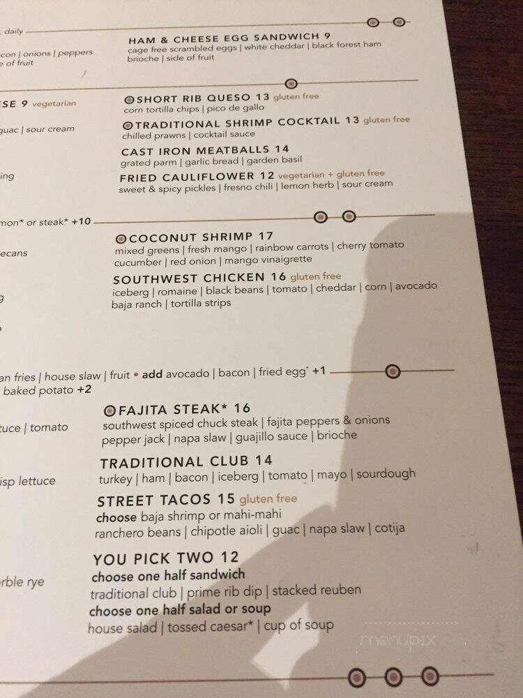 Sunsets at Oakwood - Sun Lakes, AZ menu_pic
