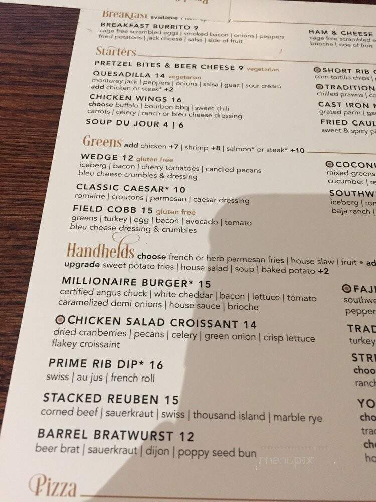 Sunsets at Oakwood - Sun Lakes, AZ menu_pic