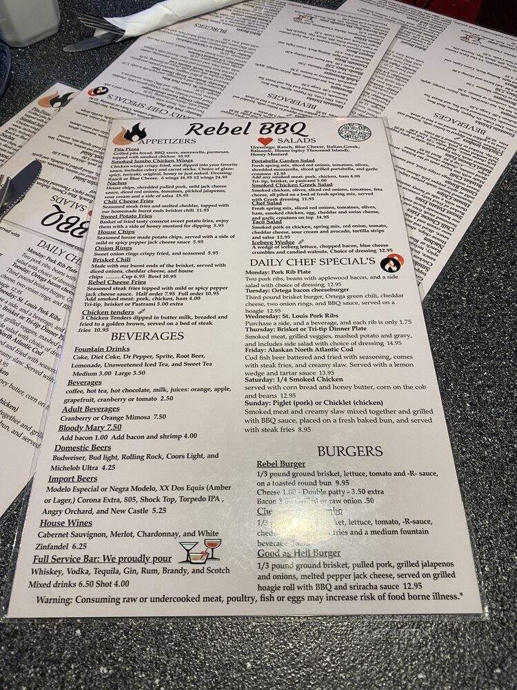 Rebel BBQ - Lake Havasu City, AZ menu_pic
