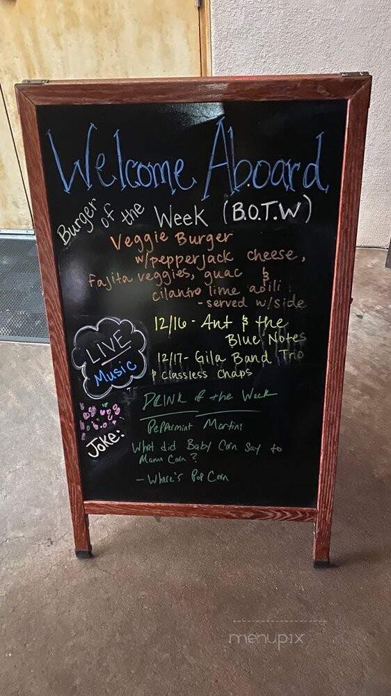 Fini's Landing - Tucson, AZ menu_pic