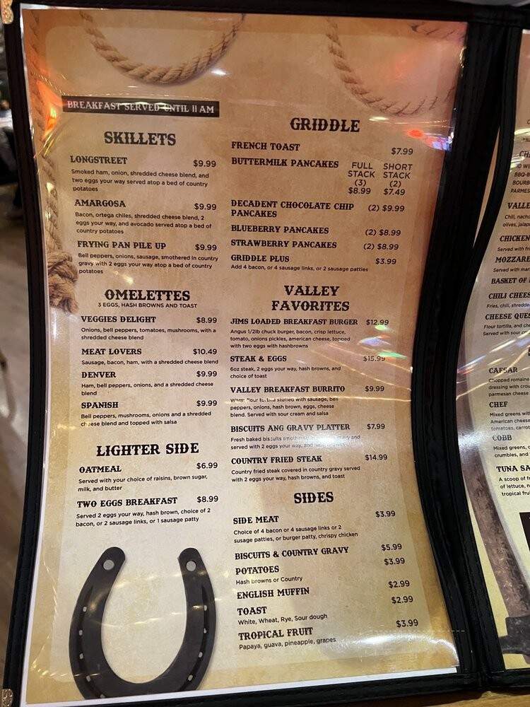 Jack's Cafe - Amargosa Valley, NV menu_pic