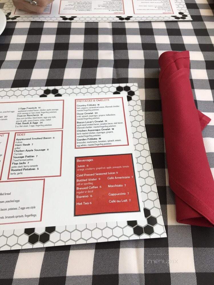 Bacio - Las Vegas, NV menu_pic