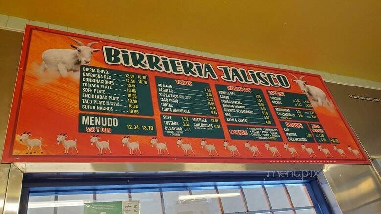 Birrieria Jalisco - Los Angeles, CA menu_pic