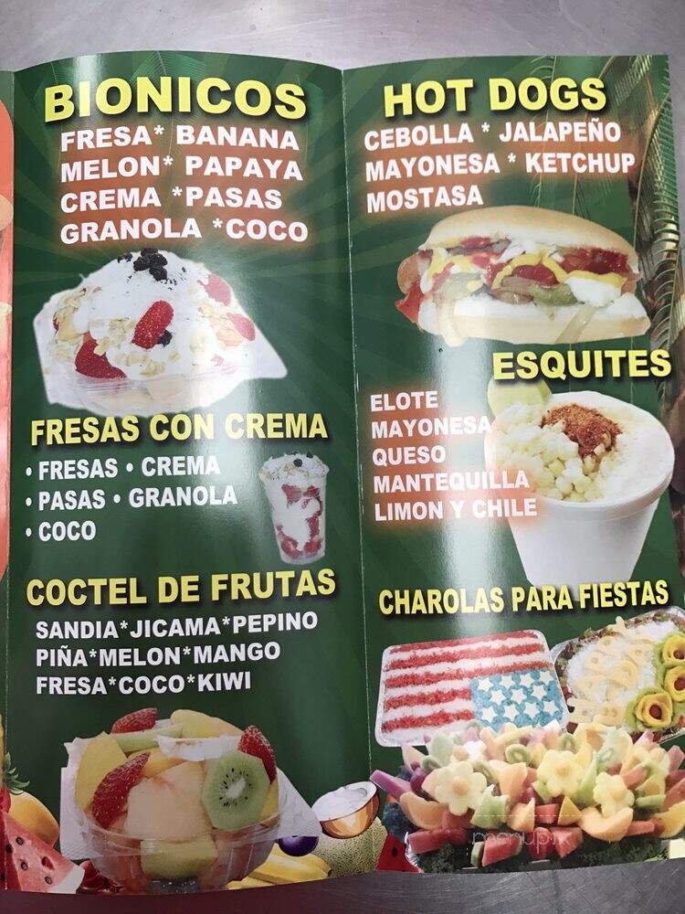 Bionicos Marisol - Huntington Park, CA menu_pic
