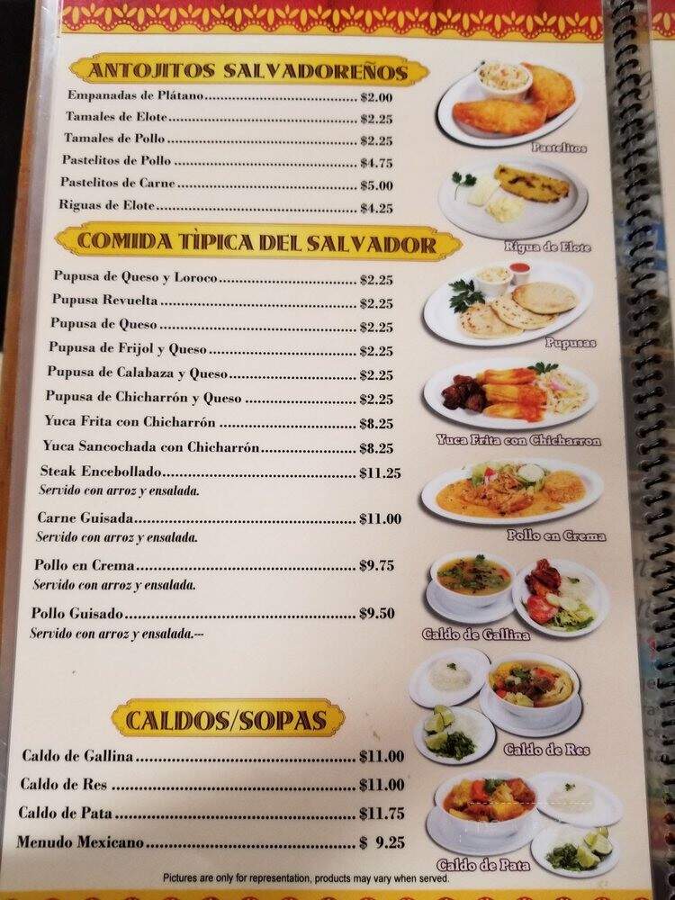 Fuente Restaurant - Los Angeles, CA menu_pic