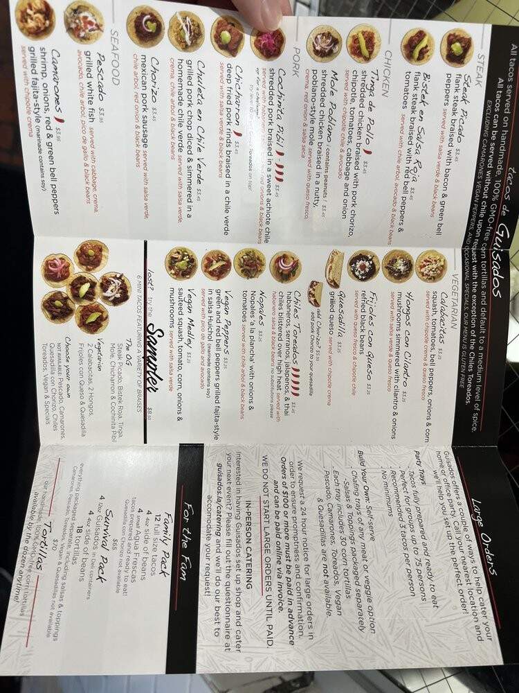 Guisados DTLA - Los Angeles, CA menu_pic