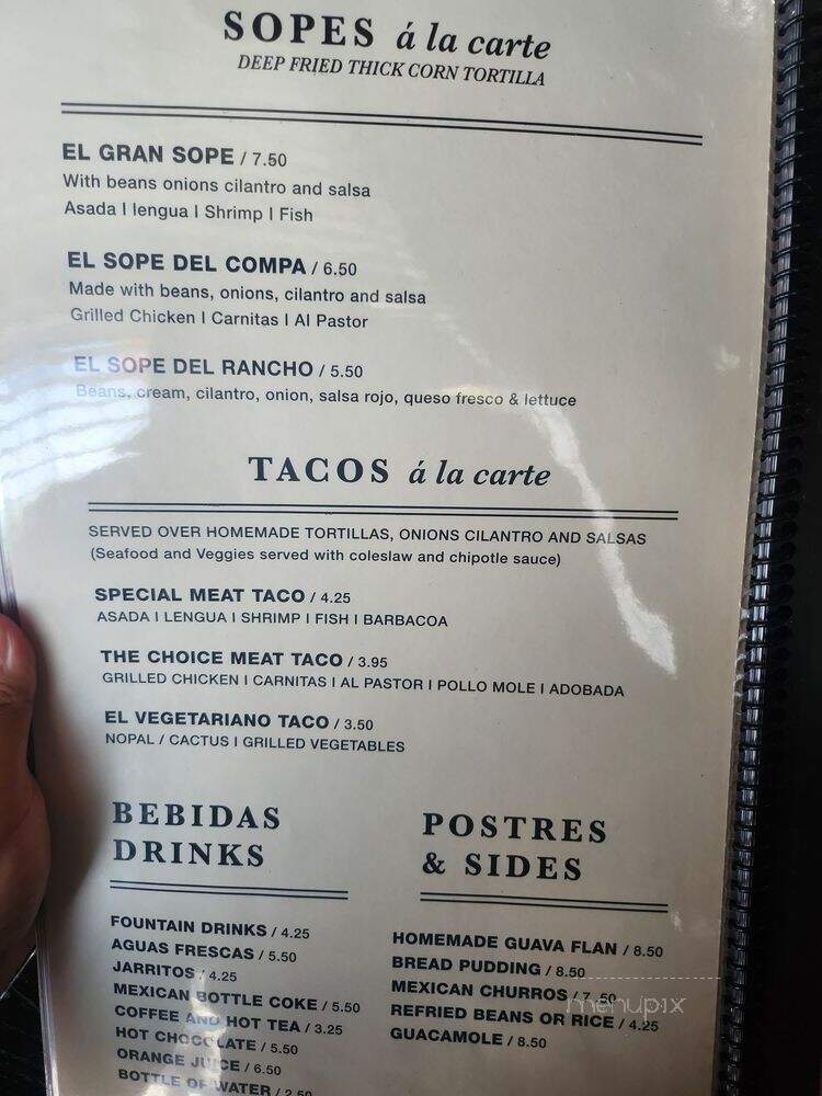 Taqueria Los Anaya - Los Angeles, CA menu_pic