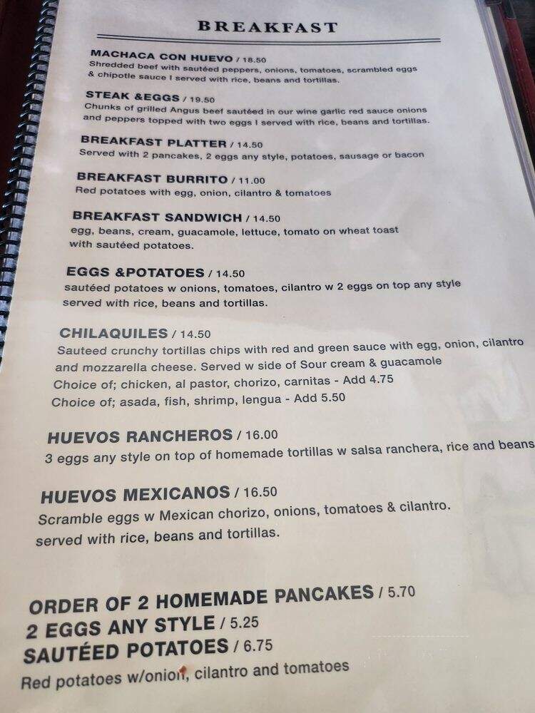 Taqueria Los Anaya - Los Angeles, CA menu_pic