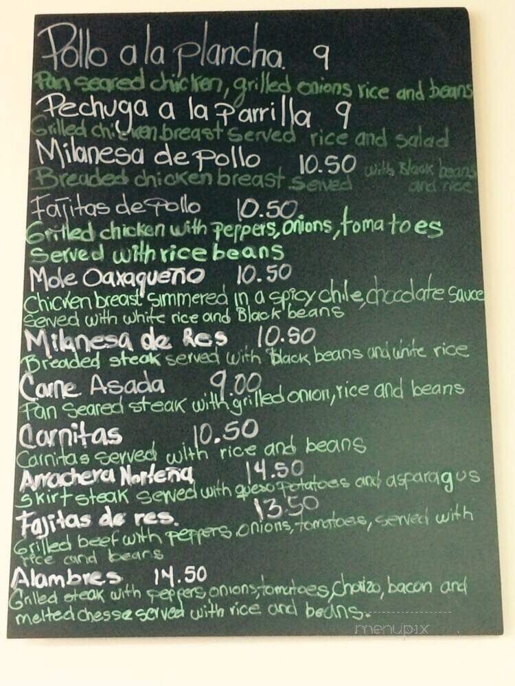 Guero's Cocina Mexicana - Los Angeles, CA menu_pic