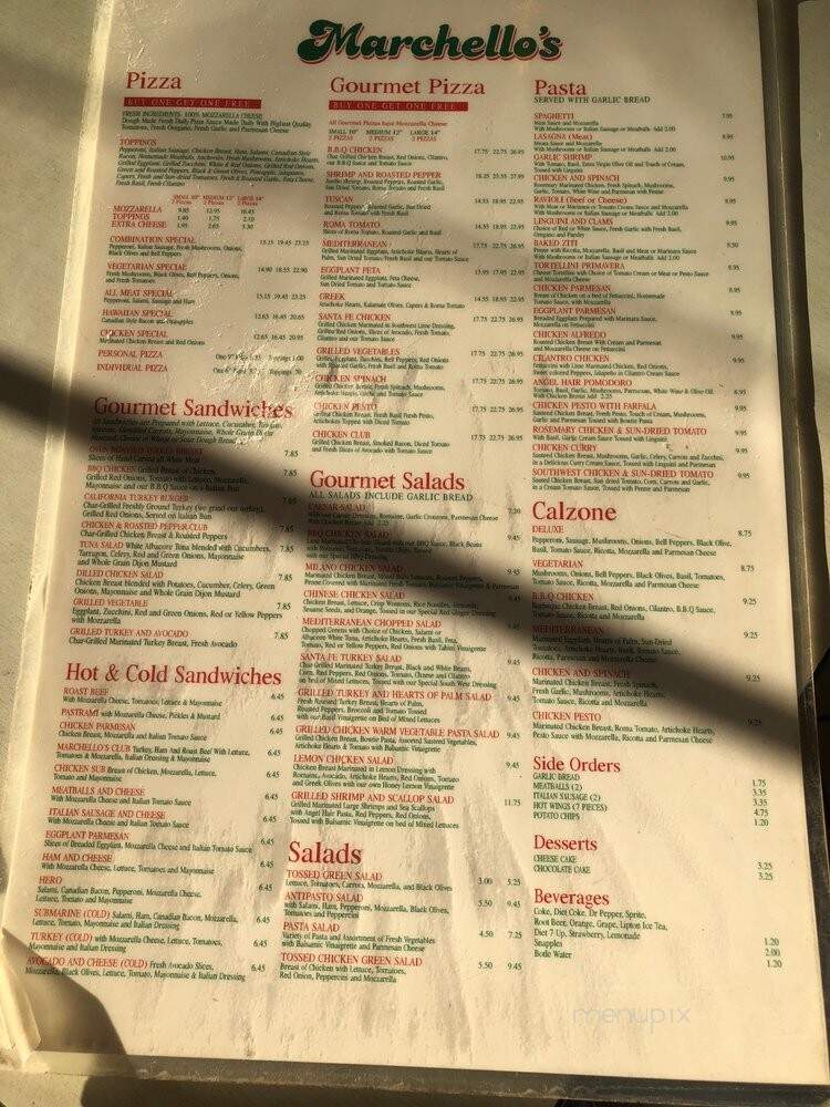 Marchello's Pizza - Beverly Hills, CA