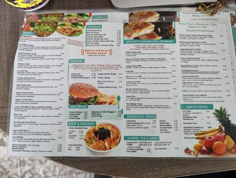 Mari Cafe and Grill - Beverly Hills, CA menu_pic