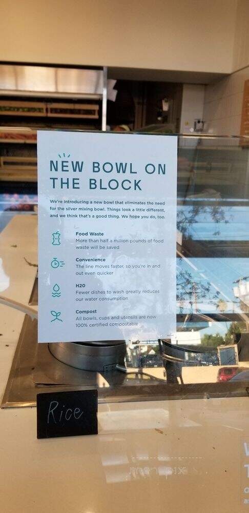 sweetgreen - Los Angeles, CA menu_pic