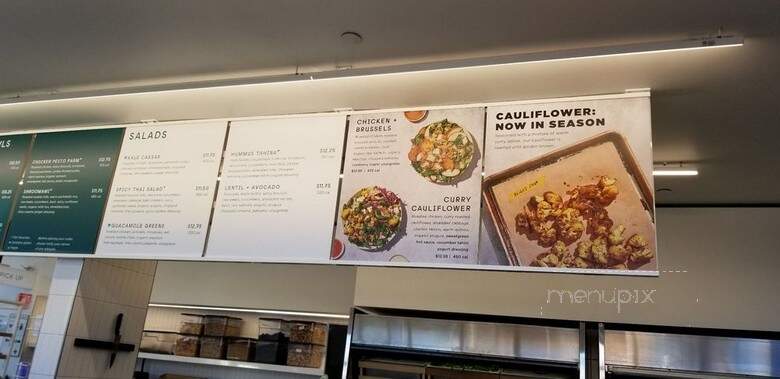 sweetgreen - Los Angeles, CA menu_pic