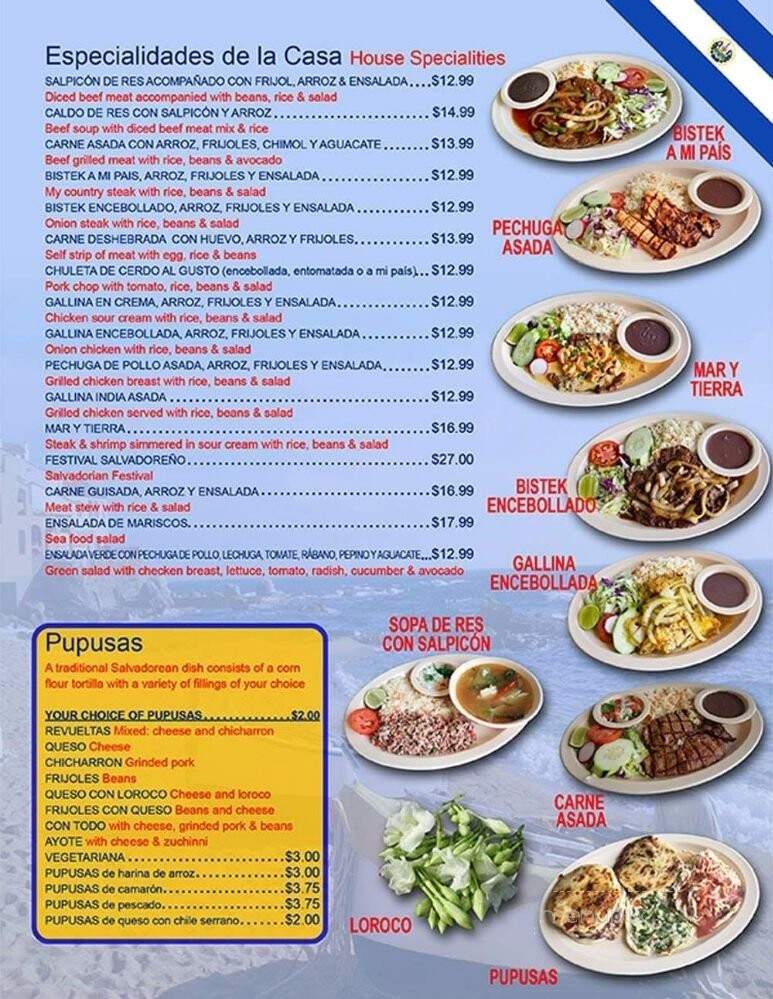Los Cabos the Pupusa House - Maywood, CA menu_pic
