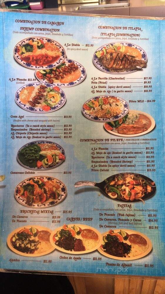 Mi Lindo Sinaloa - Glendale, CA menu_pic
