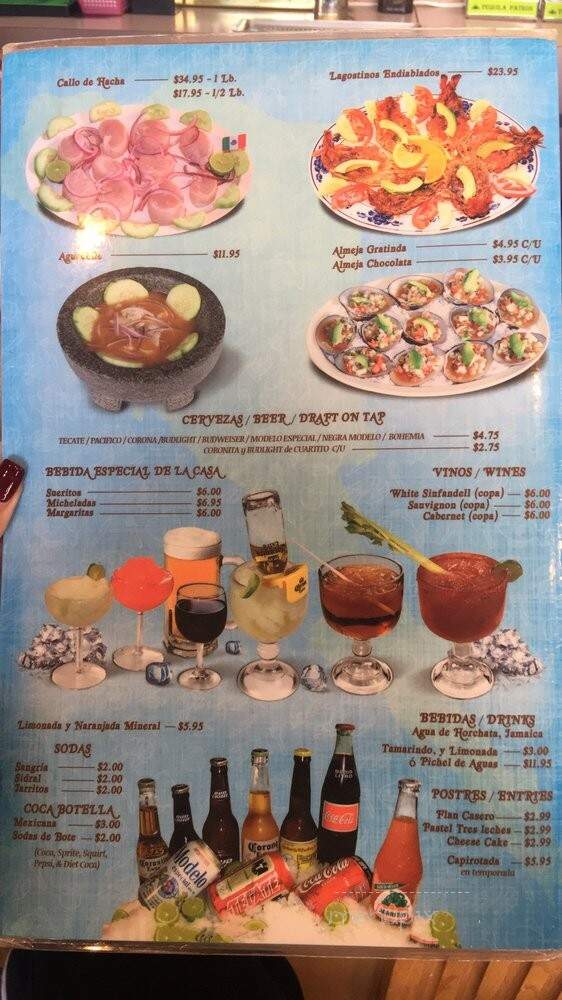 Mi Lindo Sinaloa - Glendale, CA menu_pic