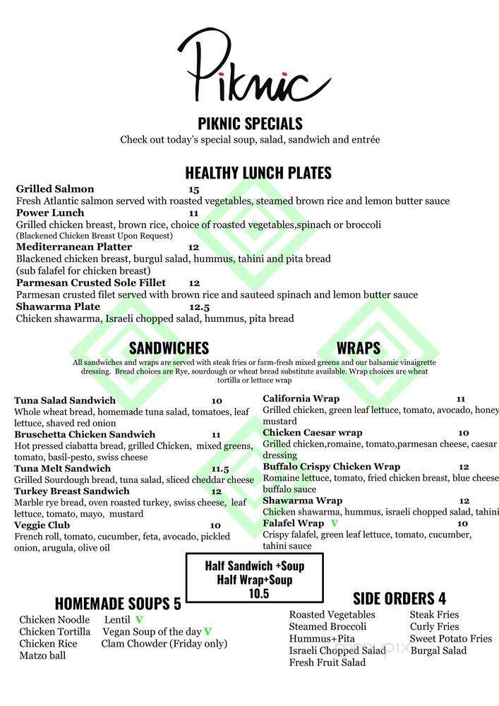 Piknic - Century City, CA menu_pic