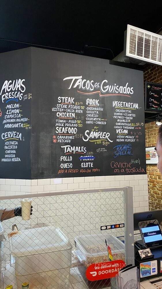 Guisados - West Hollywood, CA menu_pic