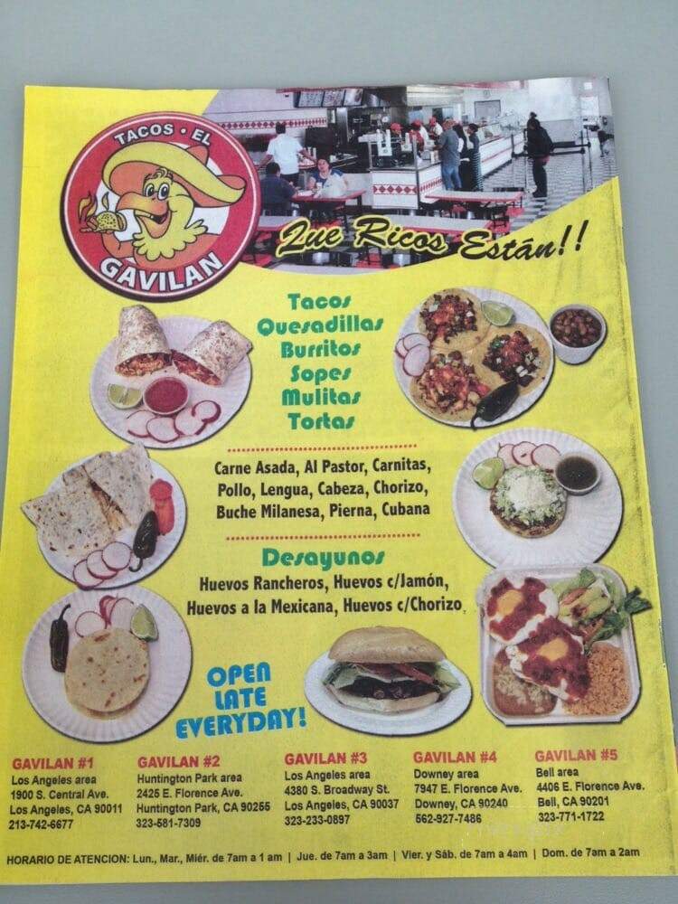 Tacos El Gavilan - Bell, CA