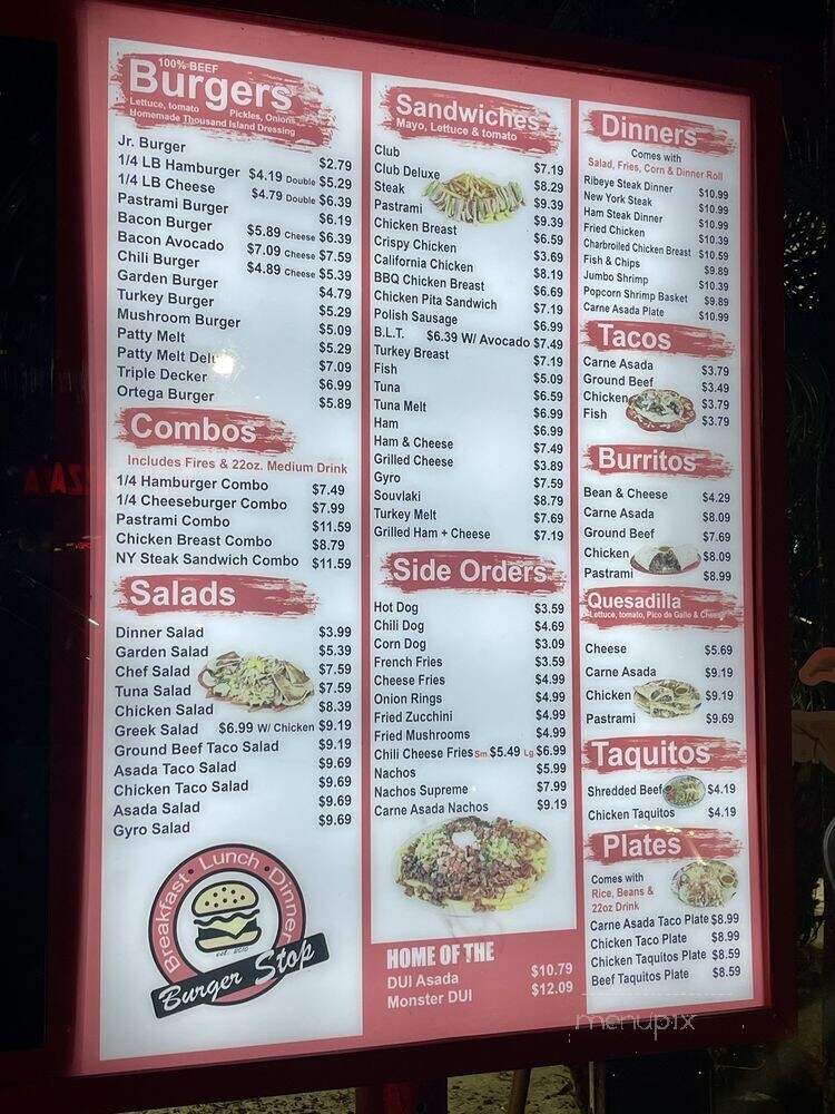 Burger Stop - Pico Rivera, CA