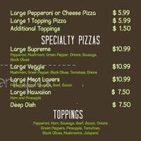 Piara Pizza - Bell Gardens, CA menu_pic