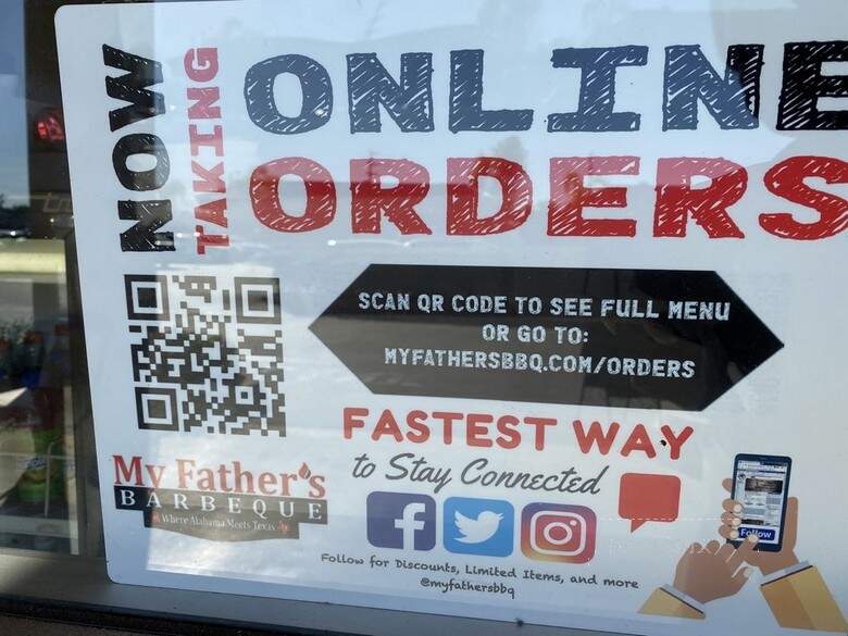 My Father's BBQ - Carson, CA menu_pic