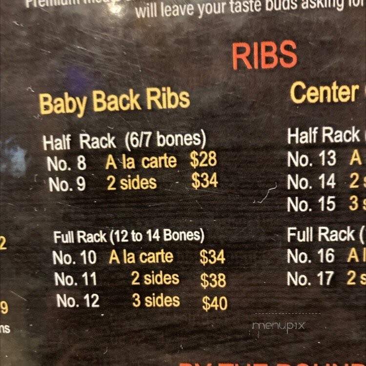 Hambone's Bar And Grill - Bellflower, CA menu_pic