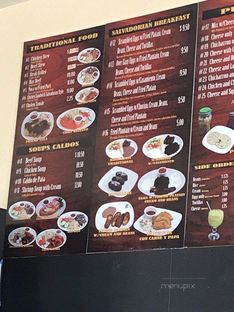 Sabor Baja - Whittier, CA menu_pic