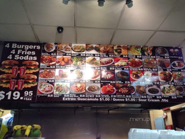 Pancho's Tacos - Lawndale, CA menu_pic